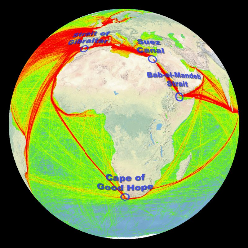 Play video of shipping visualization