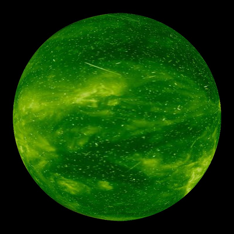Play video of SOLAR STORM of 2003 visualization