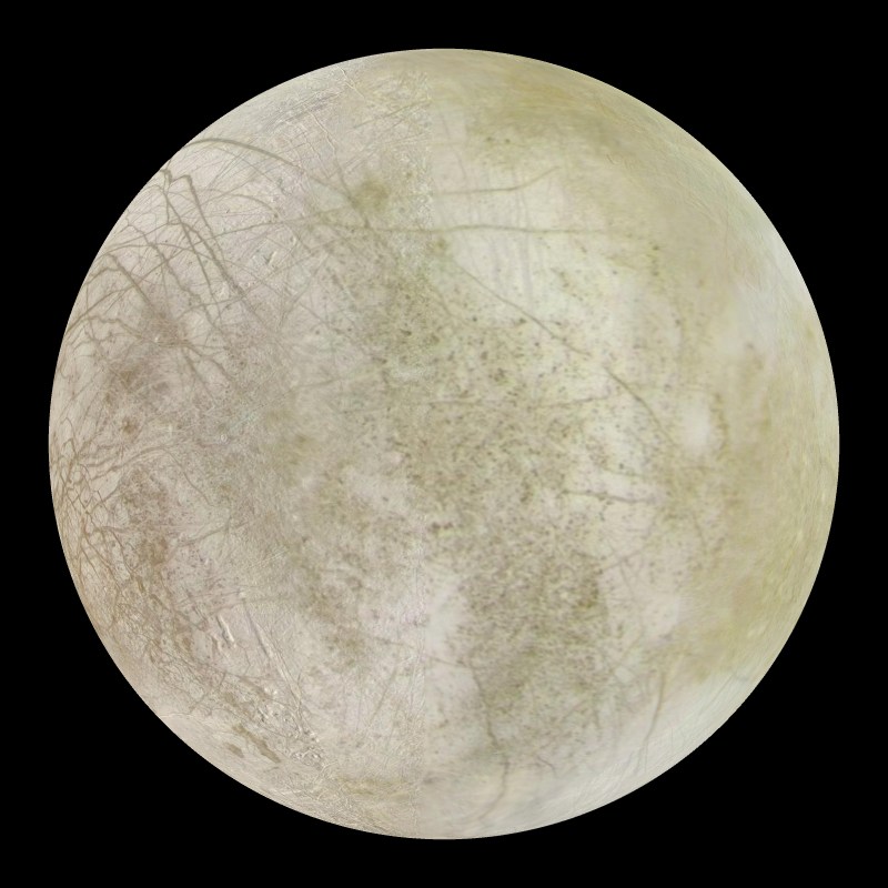 Europa: Jupiter's Moon Dataset | Science On a Sphere