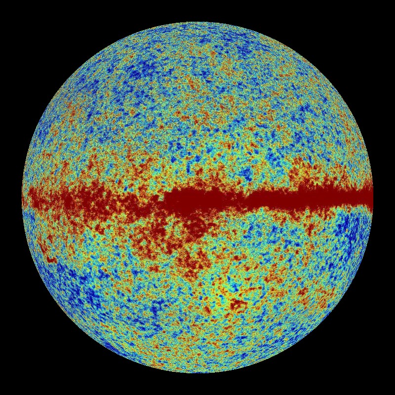 Cosmic Background Radiation Map Cosmic Microwave Background: Wmap (Third Year) - Science On A Sphere