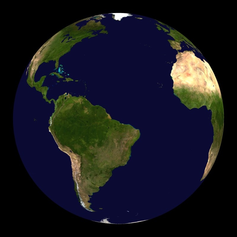 nasa earth color mapping