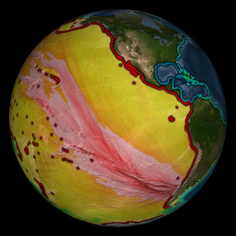 Tsunami Historical Series Chile 1960 Dataset Science On A Sphere