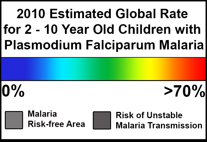 falciparum colorbar