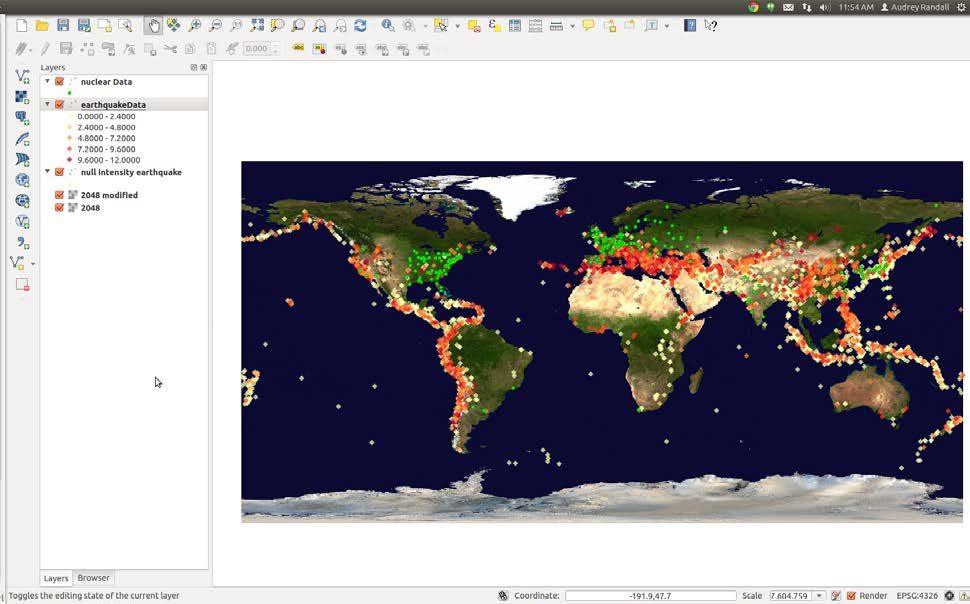 Randomising colour for many of polygons in QGIS - Geographic