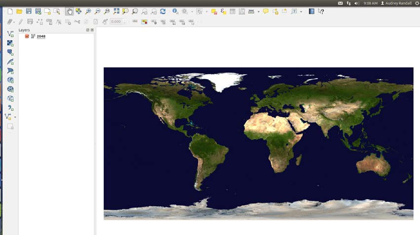 Using Google Earth Images in QGIS 