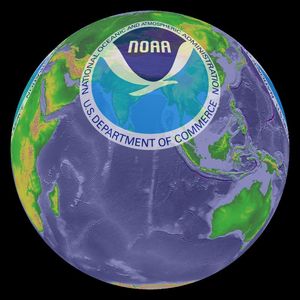 NOAA logo positioned using pipvertical