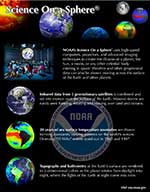 Science On a Sphere 2014 flyer